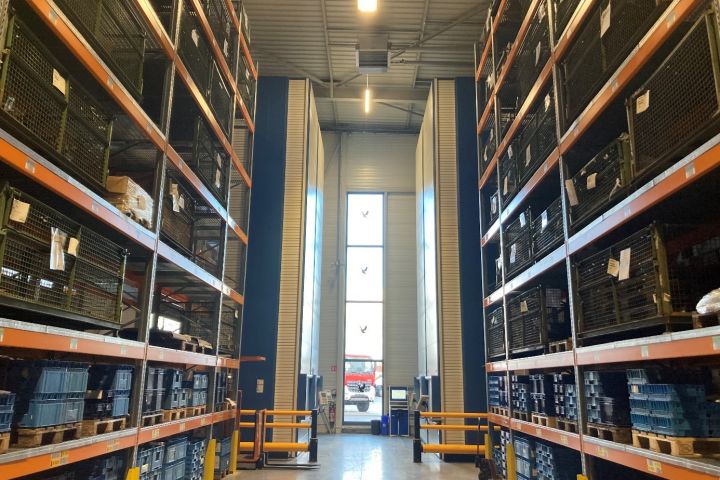 Inauguration des surfaces logistiques 